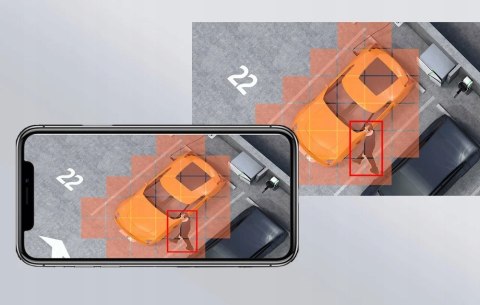 Obrotowa Kamera Ip Imou Ranger 2C 3Mpx Wifi Z Czujnikiem Ruchu I Syreną