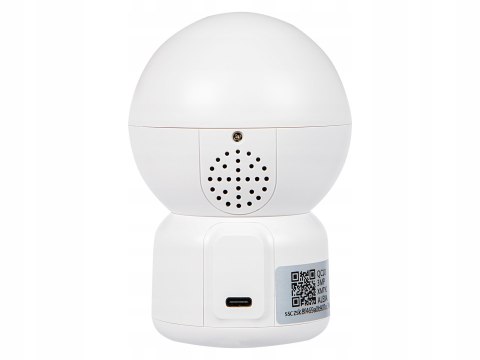Obrotowa Kamera Ip Wifi 3Mp Ultra Hd Z Audio, Niania Oraz Detekcją Ruchu