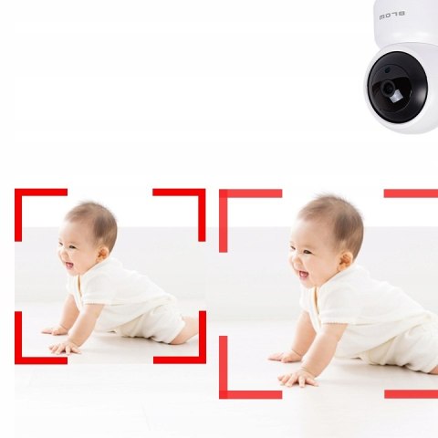 Obrotowa Kamera Ip Wifi 3Mp Ultra Hd Z Audio, Niania Oraz Detekcją Ruchu