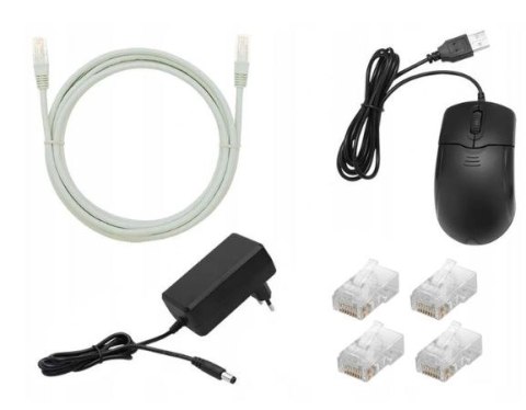 Zestaw Monitoringu Ip 4Mp 2 Kamery Poe Ip67 Ir 20M Nvr 4-Kanalowy Hdd 1Tb