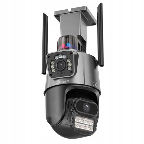 Zewnętrzna Obrotowa Kamera Ip Wifi 4Mpx Z Zoom 4X, Dźwiękiem I Onvif, Zapis