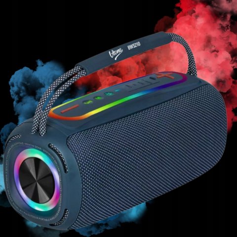 Duży Głośnik Bezprzewodowy 20W Bluetooth 5.1 Tws, Radio Fm, Rgb, Usb-C Ipx6