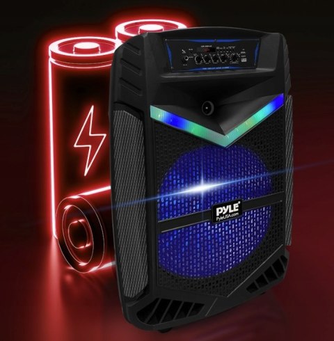 Duży Głośnik Bluetooth 1200W - Radio Fm, Karaoke, Led, Usb, Z Mikrofonem