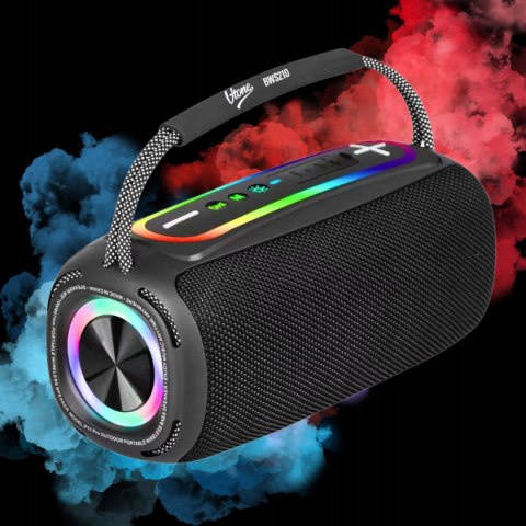 Duży Przenośny Głośnik Bluetooth 5.1 20W Bass Rgb Ipx6 Tws Radio Usb Aux