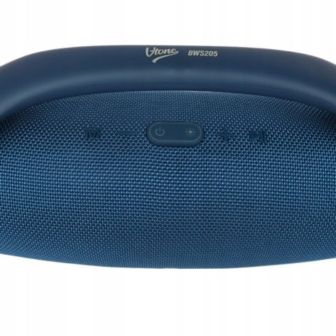 Duży Przenośny Głośnik Bluetooth Boombox 10W Ipx4 Usb Aux Mp3 Led Rgb Vtone