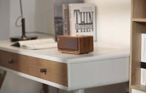 Edifier Głośnik W Stylu Retro 20W Bluetooth 5.0 Aux Dsp Tf Długi Czas Pracy