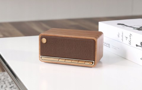Edifier Głośnik W Stylu Retro 20W Bluetooth 5.0 Aux Dsp Tf Długi Czas Pracy