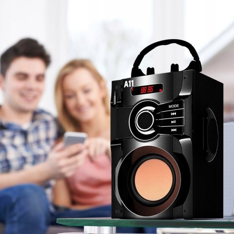 Głośnik Bluetooth 15W 2.1 Fm, Usb, Microsd Pilot - Kompaktowy Bezprzewodowy