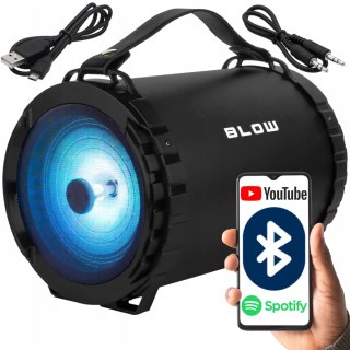 Głośnik Bluetooth Blow Bt5.0 120W Led Fm Usb Microsd Karaoke 3H Przenośny