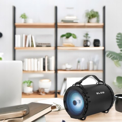 Głośnik Bluetooth Blow Bt5.0 120W Led Fm Usb Microsd Karaoke 3H Przenośny
