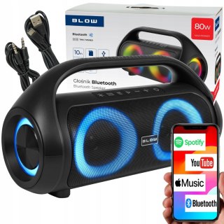 Głośnik Bluetooth Blow Soundwave 80W Ipx5 Tws Usb Karaoke Czarny