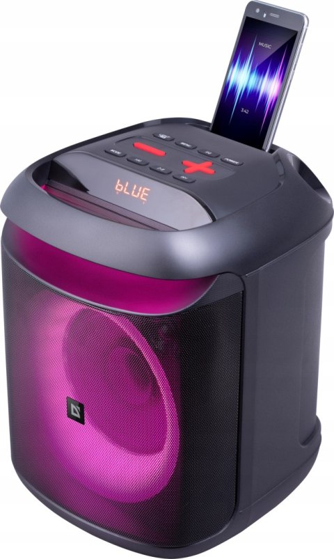 Głośnik Bluetooth Defender Boomer 45W Tws Led Fm Usb/Microsd 12H Działania!