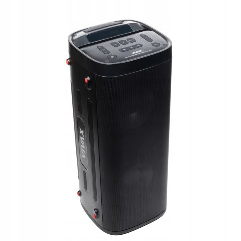 Głośnik Bluetooth Mocny 100W! Vivax Karaoke + 2 Mikrofony Led Aux/Usb, Tws