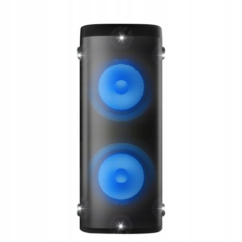 Głośnik Bluetooth Mocny 100W! Vivax Karaoke + 2 Mikrofony Led Aux/Usb, Tws