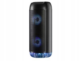 Głośnik Bluetooth Partybox 30W Karaoke Z Mikrofonem, Led, Aux, Fm, 6H Pracy