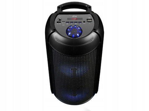 Głośnik Bluetooth Partybox 30W Karaoke Z Mikrofonem, Led, Aux, Fm, 6H Pracy