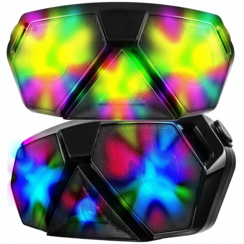 Głośnik Bluetooth Partytech Big Scout Bt 320W Karaoke Led Ipx6 15H Mobilny