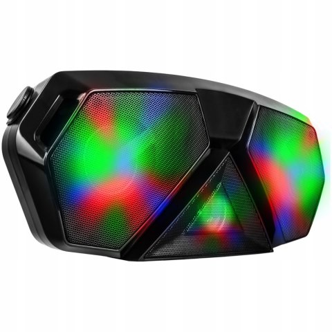 Głośnik Bluetooth Partytech Big Scout Bt 320W Karaoke Led Ipx6 15H Mobilny