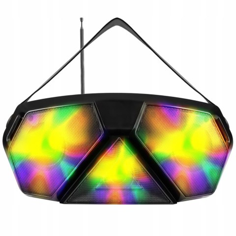 Głośnik Bluetooth Partytech Big Scout Bt 320W Karaoke Led Ipx6 15H Mobilny