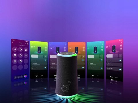 Głośnik Bluetooth Soundcore Glow Czarny 30W 360° Dźwięk Led Ip67, Partycast