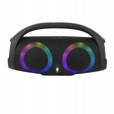 Głośnik Boombox Przenośny Bluetooth 5.2 Led Rgb Aux Usb Radio Fm 10W Ipx4