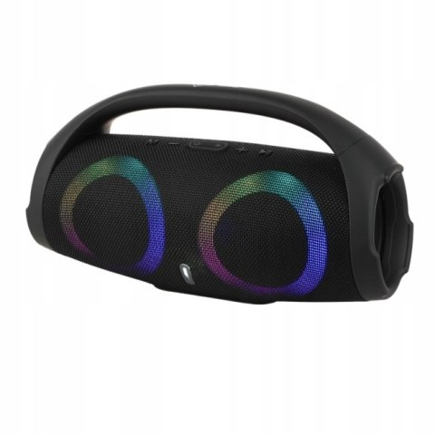 Głośnik Boombox Przenośny Bluetooth 5.2 Led Rgb Aux Usb Radio Fm 10W Ipx4
