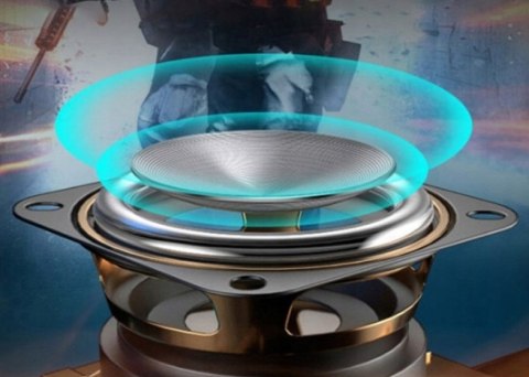 Głośnik Boombox Przenośny Bluetooth 5.2 Led Rgb Aux Usb Radio Fm 10W Ipx4