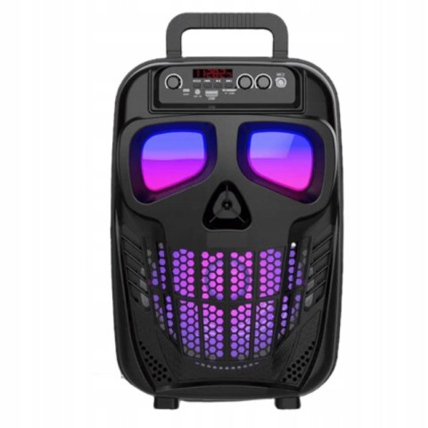 Głośnik Kolumna Bezprzewodowa Przenośna Karaoke Bluetooth 5.0 Mikrofon, Rgb