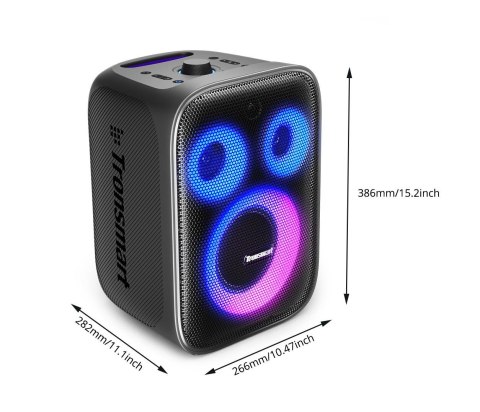 Głośnik Przenośny Tronsmart Halo 200 120W 15000Mah Bt5.3 Tws Led Fm Karaoke