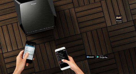Głośnik Sieciowy Panasonic Ua30 Bluetooth Karaoke Usb Fm Z Airquake Bass