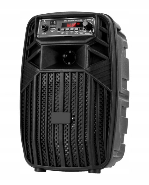 Karaoke Kolumna Estradowa 400W Bt Usb Akumulator Z Mikrofonami I Radiem Fm