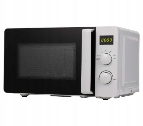 Kuchenka Mikrofalowa 20L Mpm 700W Led, 5 Poziomów, Rozmrażanie, 8 Programów