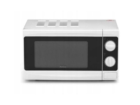 Kuchenka Mikrofalowa Amica 17L 700W Mechaniczna Multiwave Rozmrażanie Biała