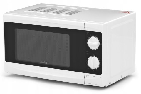 Kuchenka Mikrofalowa Amica 17L 700W Mechaniczna Multiwave Rozmrażanie Biała