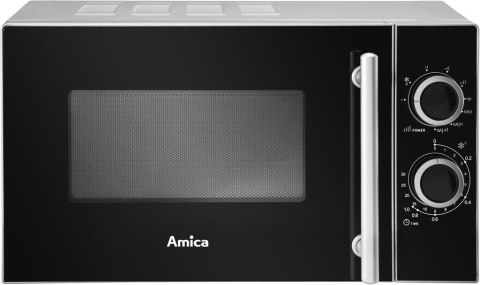 Kuchenka Mikrofalowa Amica 20L 700W Combigrill Czarna - Prosta Obsługa