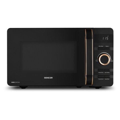 Kuchenka Mikrofalowa Sencor 17L/800W 8 Programów Slimcopper 27 Cm Talerz