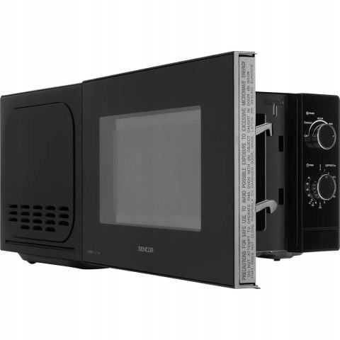 Kuchenka Mikrofalowa Sencor 20L 700W, Automatyczne Rozmrażanie, 5 Poziomów