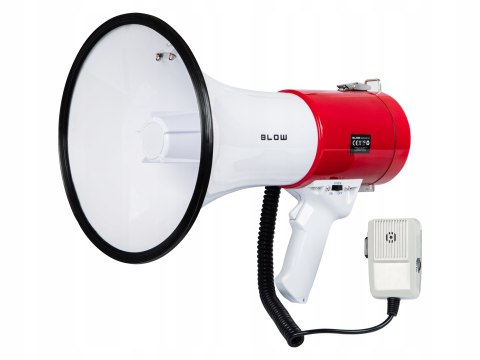 Megafon 30W 108Db Z Syreną I Mikrofonem, Idealny Na Protesty I Pielgrzmowki