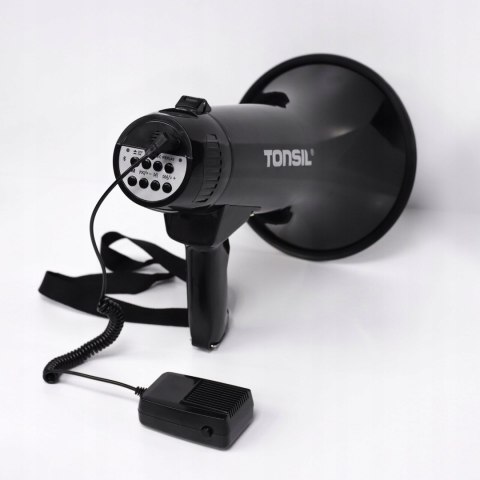 Megafon Tonsil Te 20/18 15W Z Bluetooth, Nagrywanie Mp3, Akumulatorowy