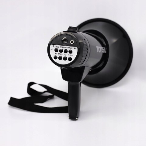 Megafon Tonsil Te 20/18 15W Z Bluetooth, Nagrywanie Mp3, Akumulatorowy