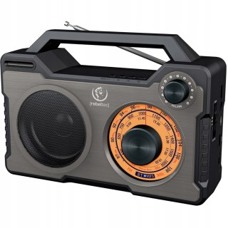 Przenośne Radio Rodos Bluetooth 5.0 10W - Fm, Microsd, Usb, Aux, 8H Grania