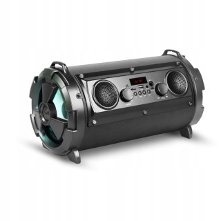Przenośny Boombox Tuba Bluetooth 30W Mp3, Radio, Karaoke, Aux, Led 7-8H