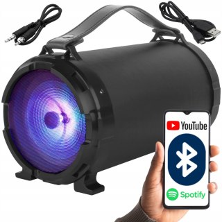 Przenośny Głośnik Bluetooth Bazooka Blow Mocny 50W Karaoke Usb/Micro/Aux Fm