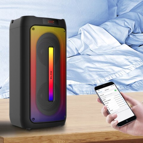 Przenośny Głośnik Bluetooth Blow Citylight 160W Karaoke Tws Led Usb Pilot