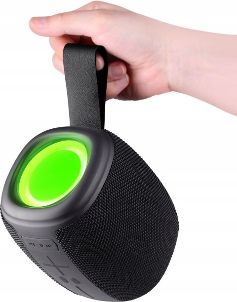Przenośny Głośnik Defender Enjoy Bt 5.3 Led Fm Tws Mp3 10H Pracy Kompaktowy
