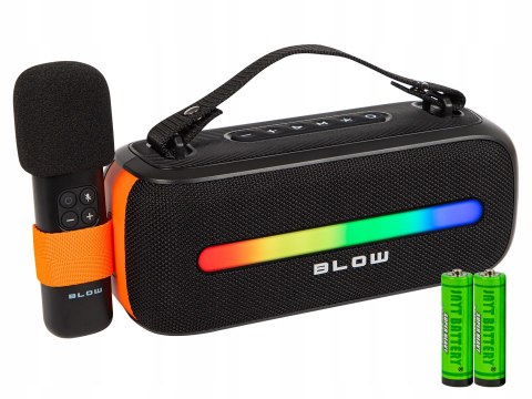 Przenośny Głośnik Karaoke Bluetooth 30W Z Mikrofonem I Rgb 3600Mah
