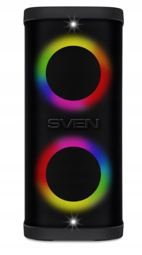 Sven Ps-930 Bezprzewodowy Głośnik Bt 150W 20H Bateria, Rgb, Nfc, Tws Fm