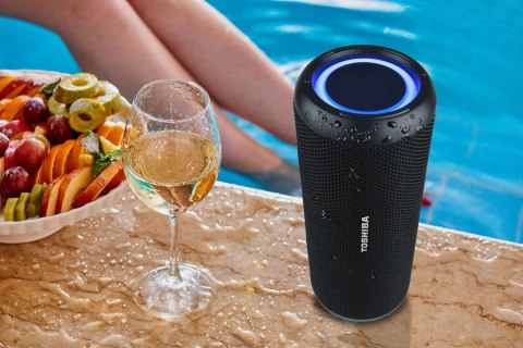 Toshiba Partybox Bluetooth 20W Ip67 Led 10H Tws Usb Imprezowy Mocny Głośnik