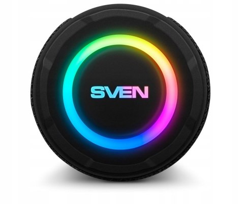 Tuba Głośnik Bluetooth 12W Sven, Fm, Usb, Microsd, Podświetlenie Led, Ipx5