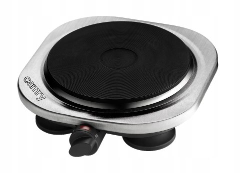 Kuchenka Elektryczna Jednopalnikowa Inox 1500W Płyta Regulacja 5-Stopniowa